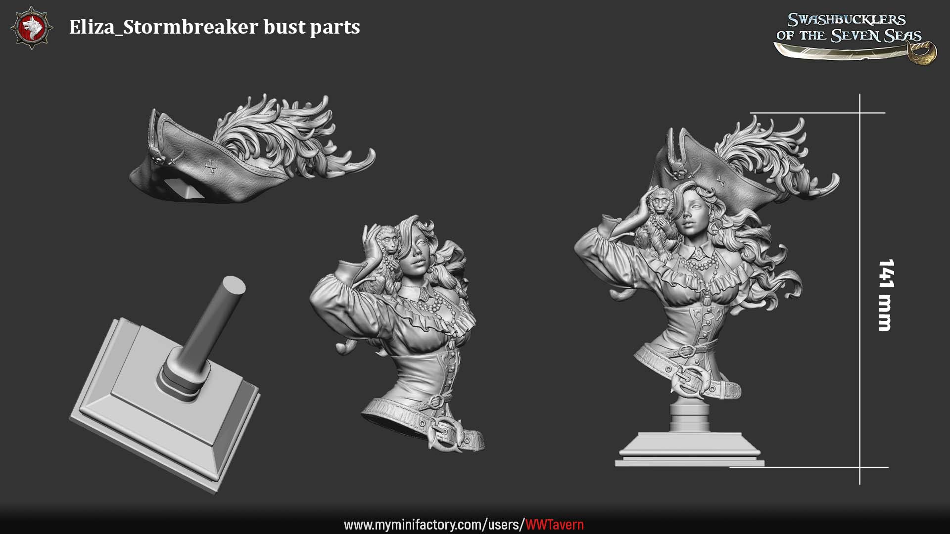 Elisa Stormbreaker - Bust