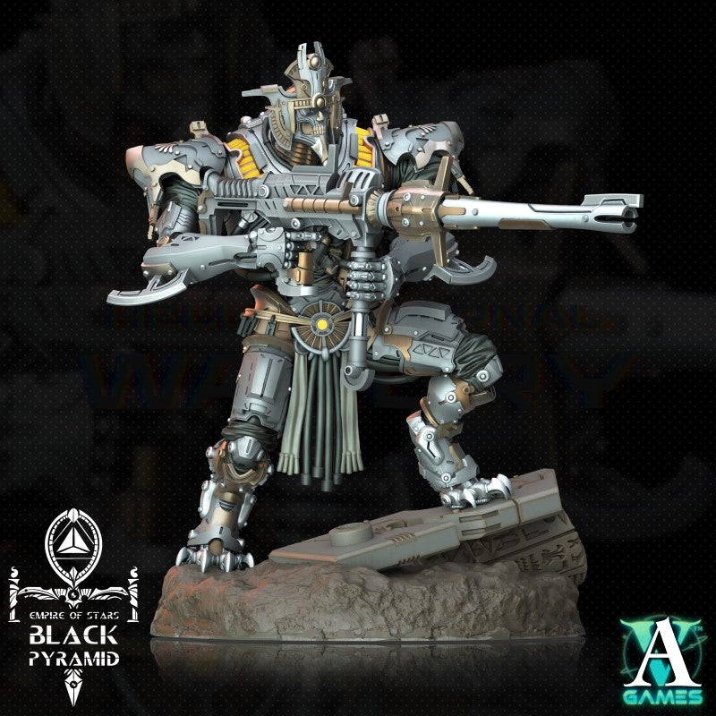 miniature Keteph Atekhramun by Archvillain Games Sci Fi.