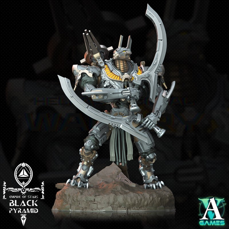 miniature Keteph Atekhramun by Archvillain Games Sci Fi.