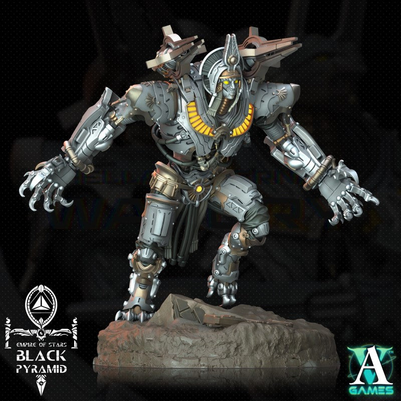 miniature Keteph Atekhramun by Archvillain Games Sci Fi.