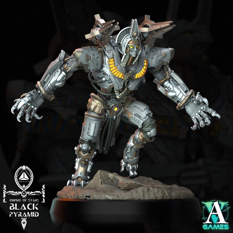 miniature Keteph Atekhramun by Archvillain Games Sci Fi.