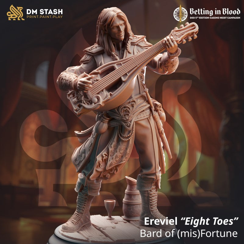 Ereviel - "Eight Toes" - Bard of (Mis)Fortune