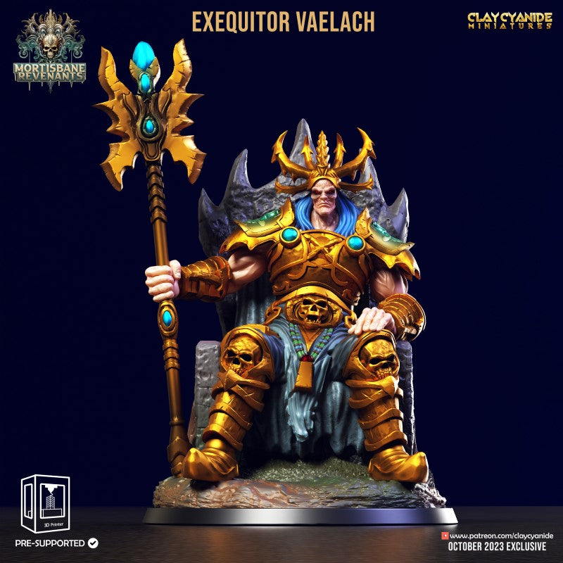 Miniature Exequitor Vaelach by Clay Cyanide