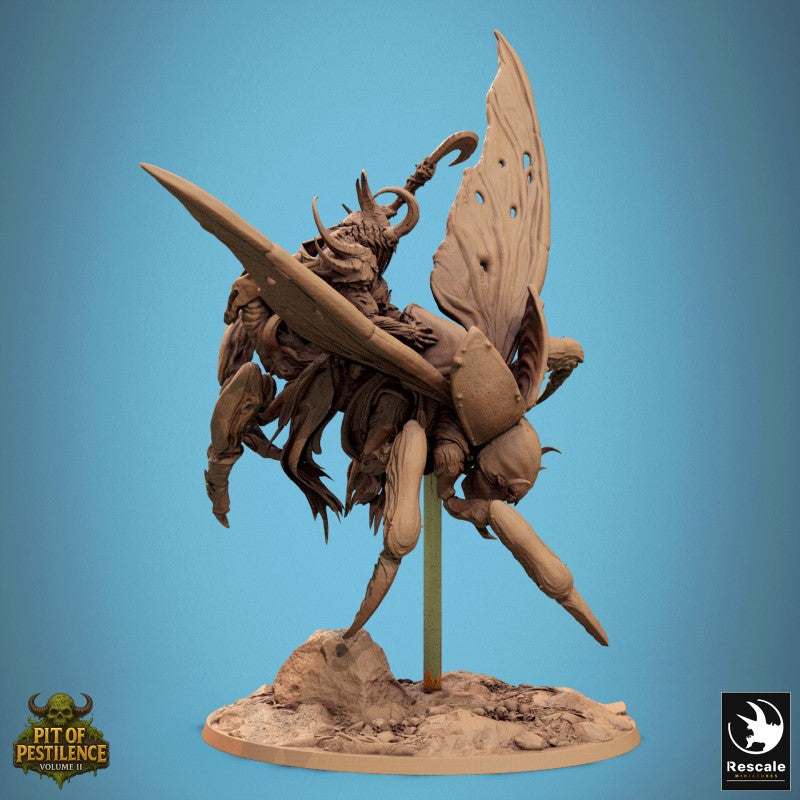Scarab Host Fly - Attack