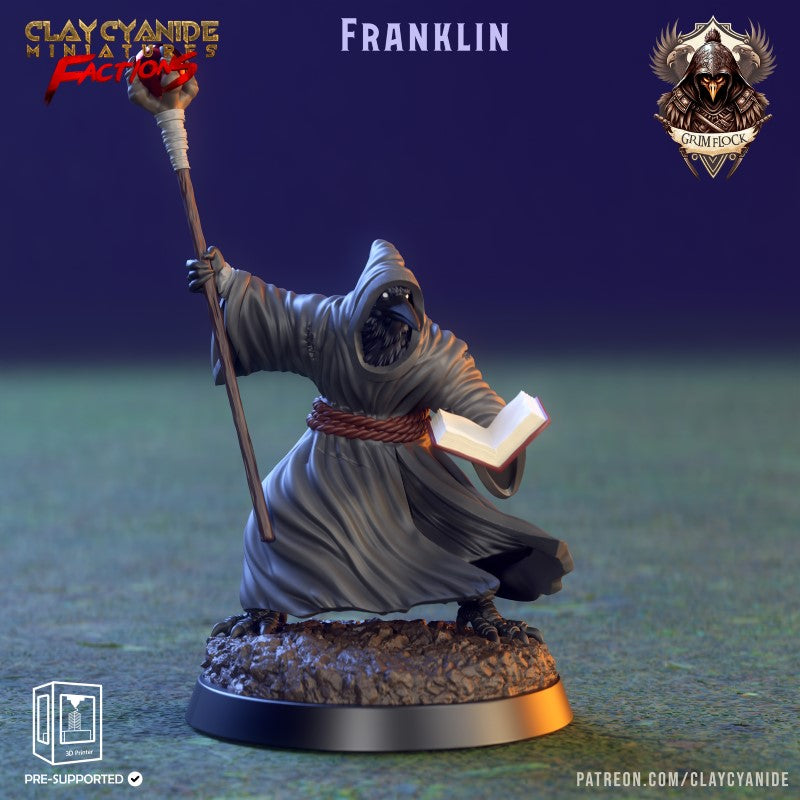 Miniature Franklin by Clay Cyanide