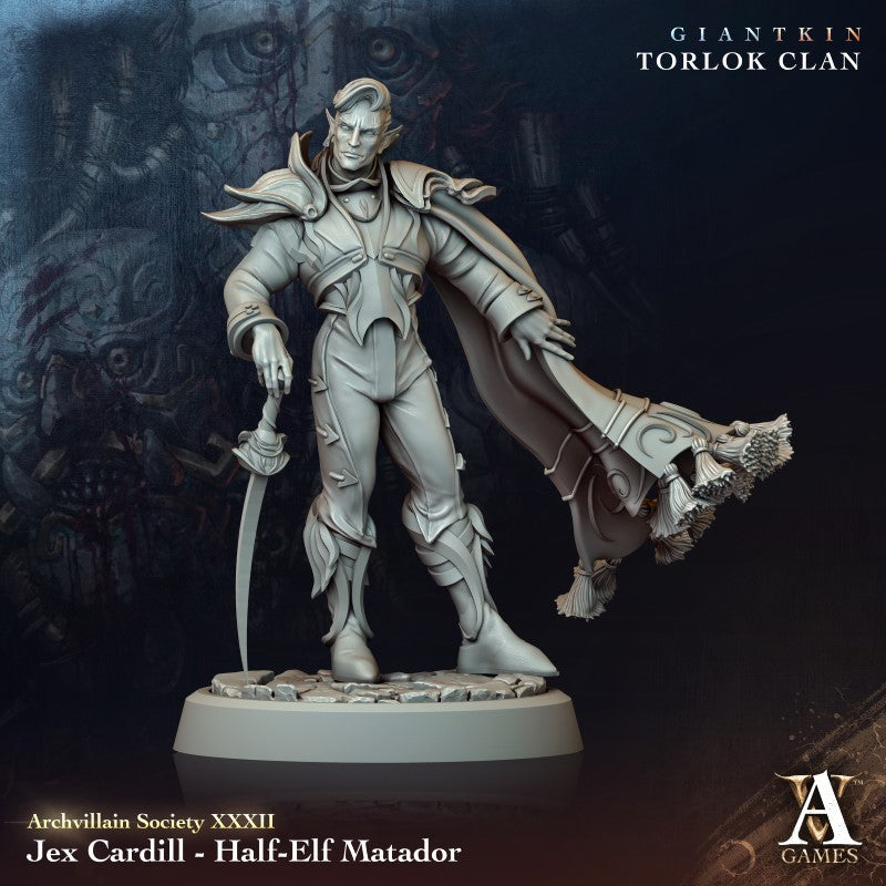 Jex Cardill - Half Elf Matador
