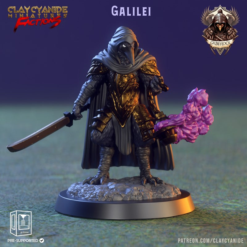 Miniature Galilei by Clay Cyanide