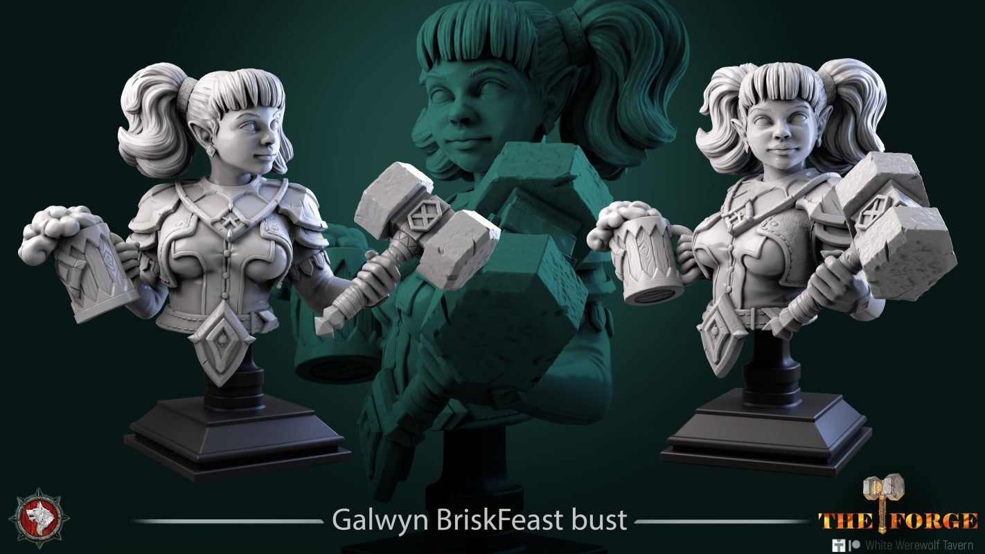 miniature Galwyn BriskFeast by White Werewolf Tavern