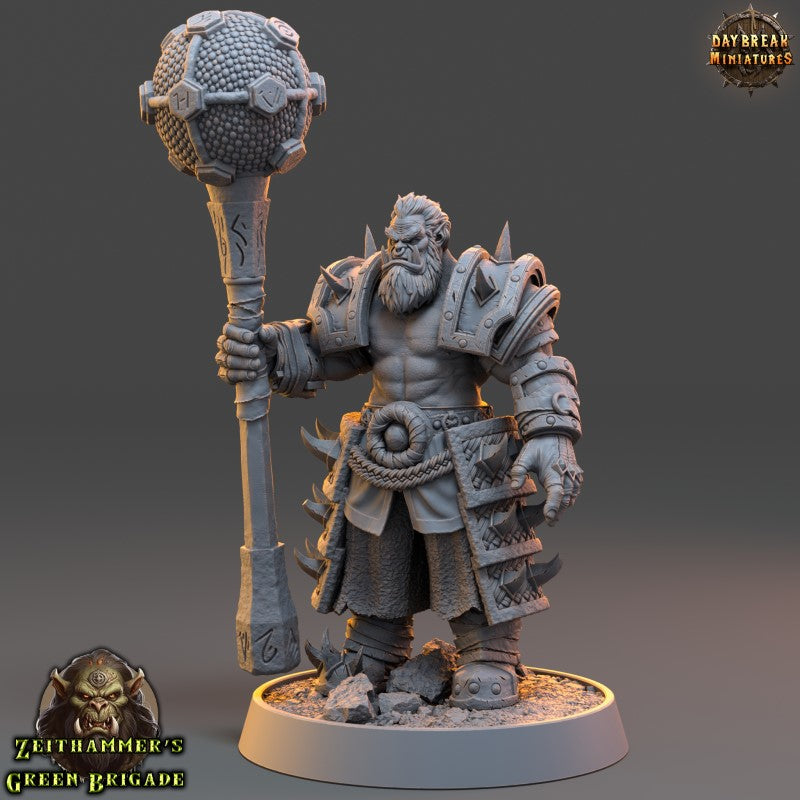 miniature General Gruzum Zeithammer by Daybreak Miniatures