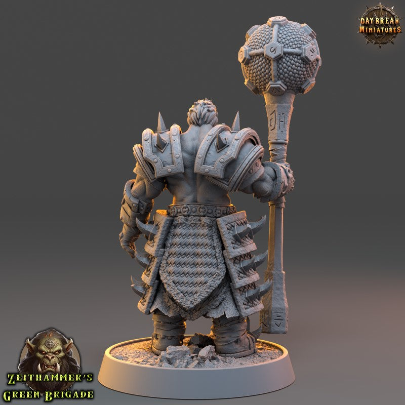 miniature General Gruzum Zeithammer by Daybreak Miniatures