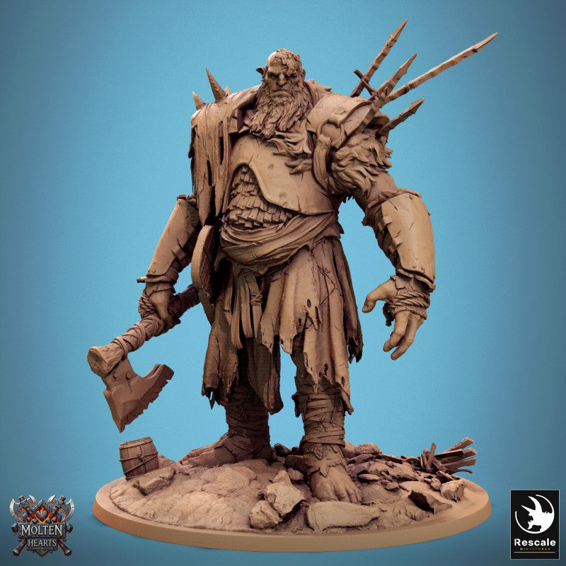 Giant Stonebreaker - Stand - Axe Armour
