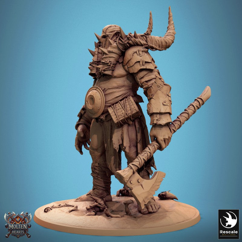 Giant Stonebreaker - Stand - Axe Masked