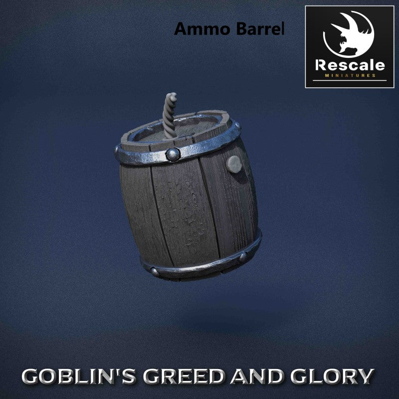 Goblin Camp Props - Barrel