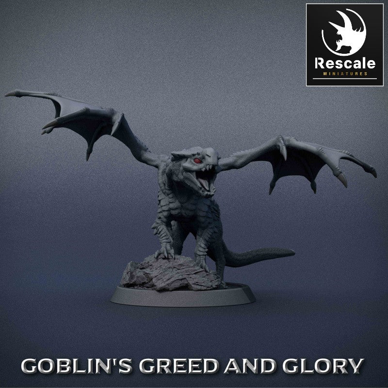 Green Dragon Baby Roaring