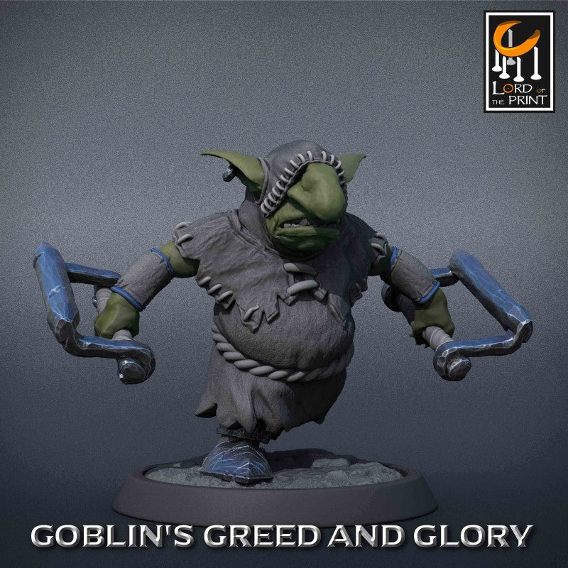 miniature Goblin Tank Monk by Lord of the Print