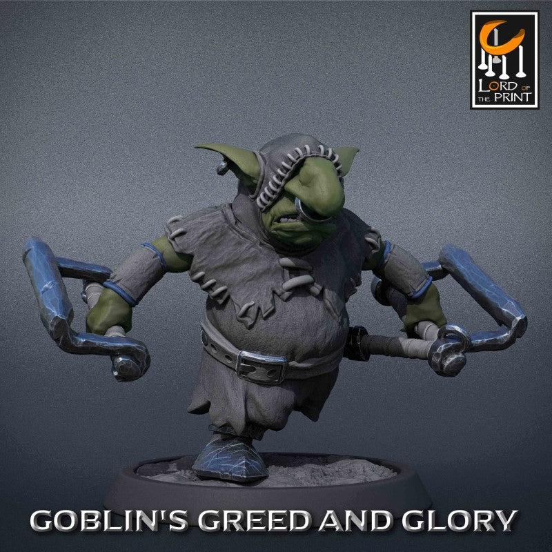 miniature Goblin Tank Monk by Lord of the Print