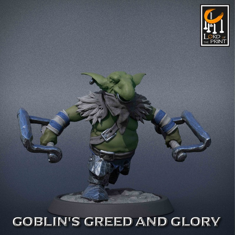 miniature Goblin Tank Rogue by Lord of the Print