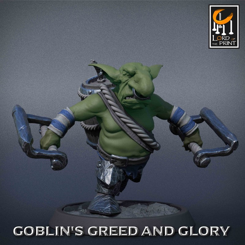 miniature Goblin Tank Sapper by Lord of the Print