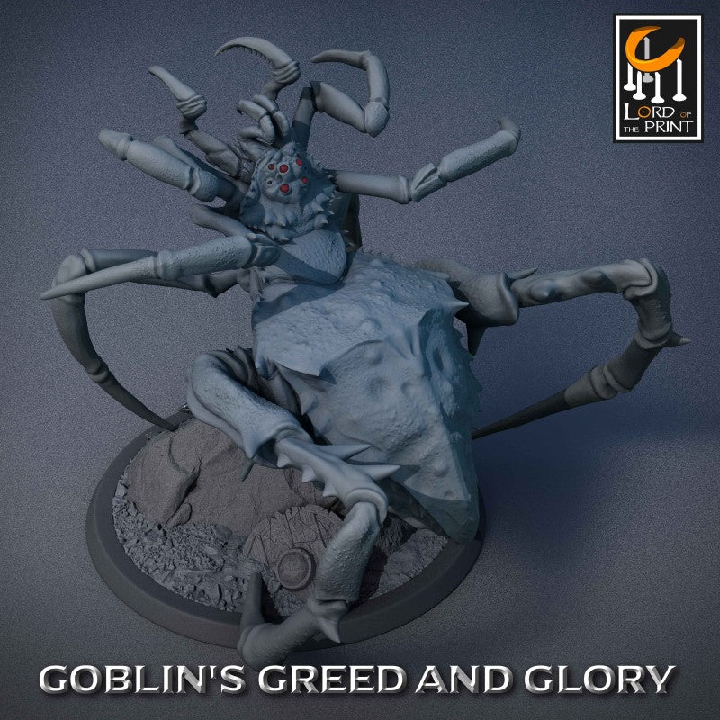 miniature Goblin Spider by Lord of the Print