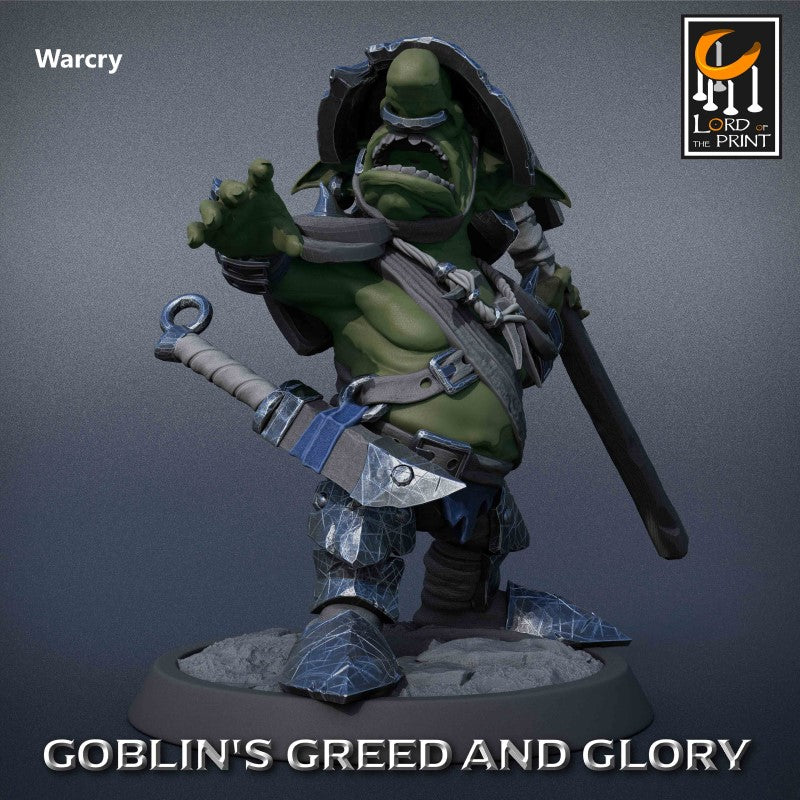 miniature Goblin Support Warlike by Lord of the Print