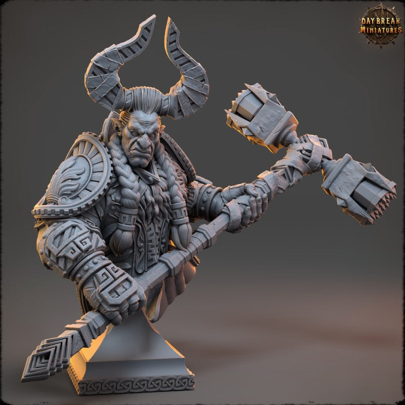 Miniature Gorden Shadowcaster Bust by Daybreak Miniatures