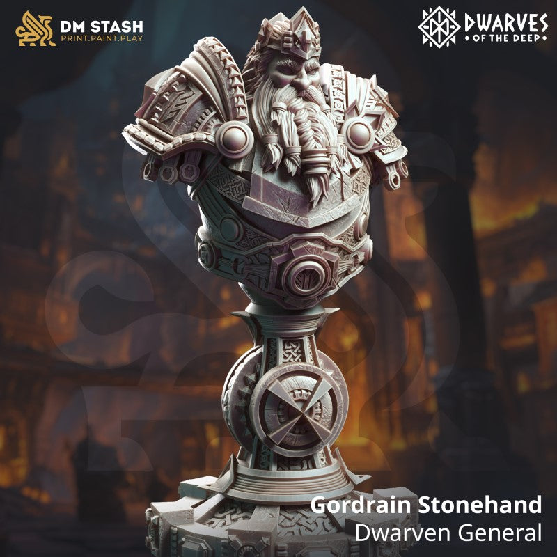 Gordrain Stonehand - Bust