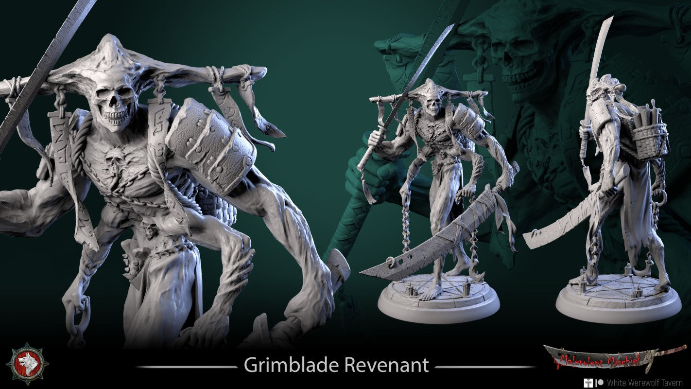 Grimblade Revenant - Bust