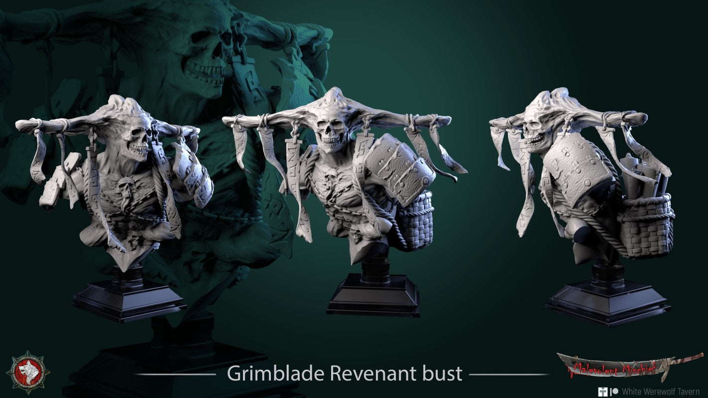 Grimblade Revenant - Bust