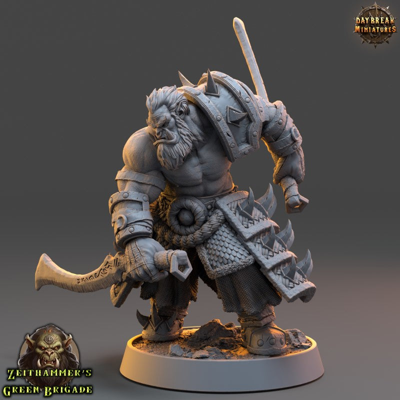 miniature Grizban Gutz by Daybreak Miniatures