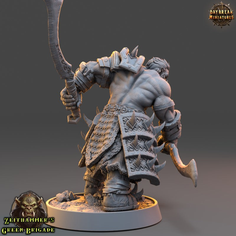 miniature Grizban Gutz by Daybreak Miniatures