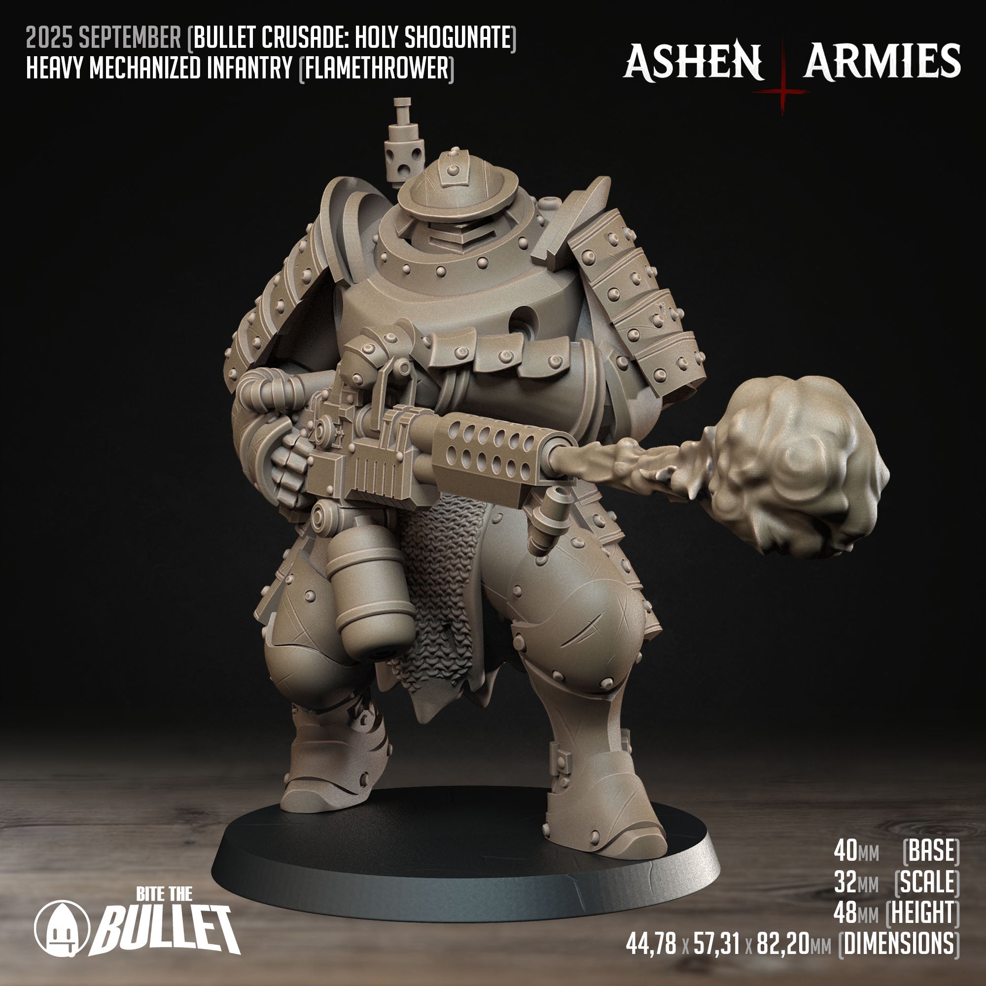 Heavy Infantry - Flamethrower