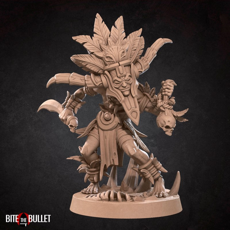 miniature Hero Witch Doctor by Bite the Bullet