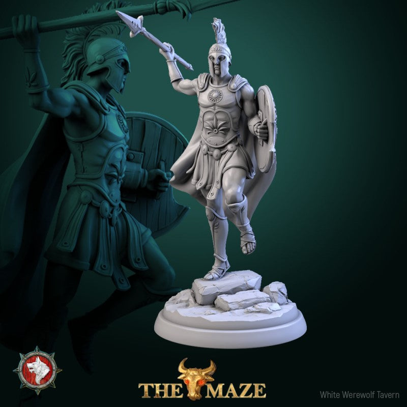 miniature Hoplite by White Werewolf Tavern