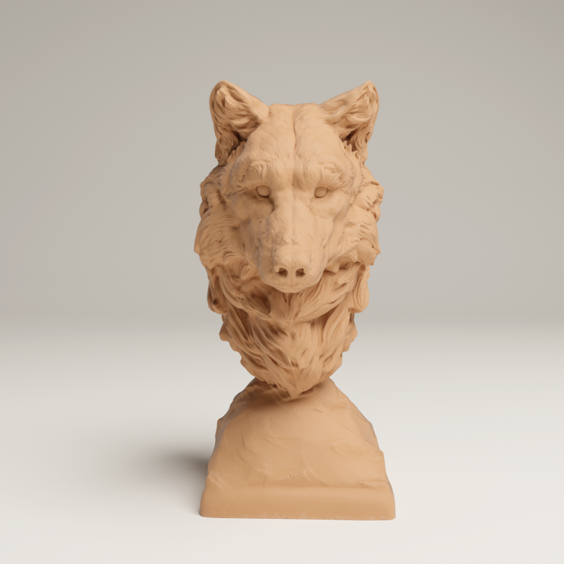 Grey Wolf - Bust - 1-6