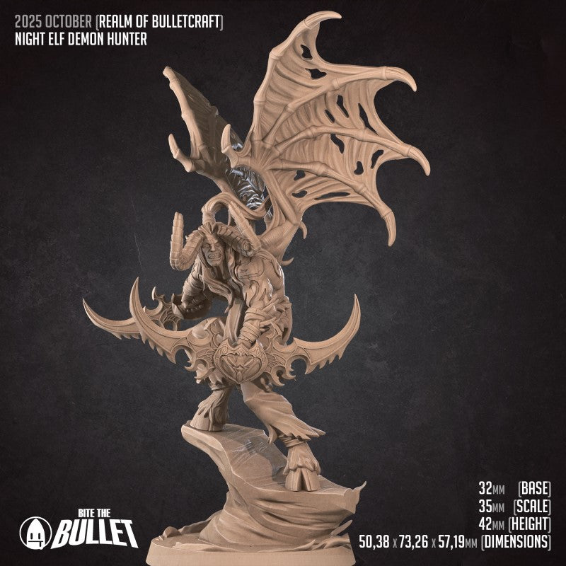 Illidan - Night Elf Demon Hunter