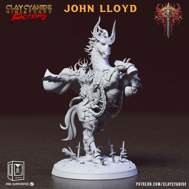 miniature John Lloyd by Clay Cyanide