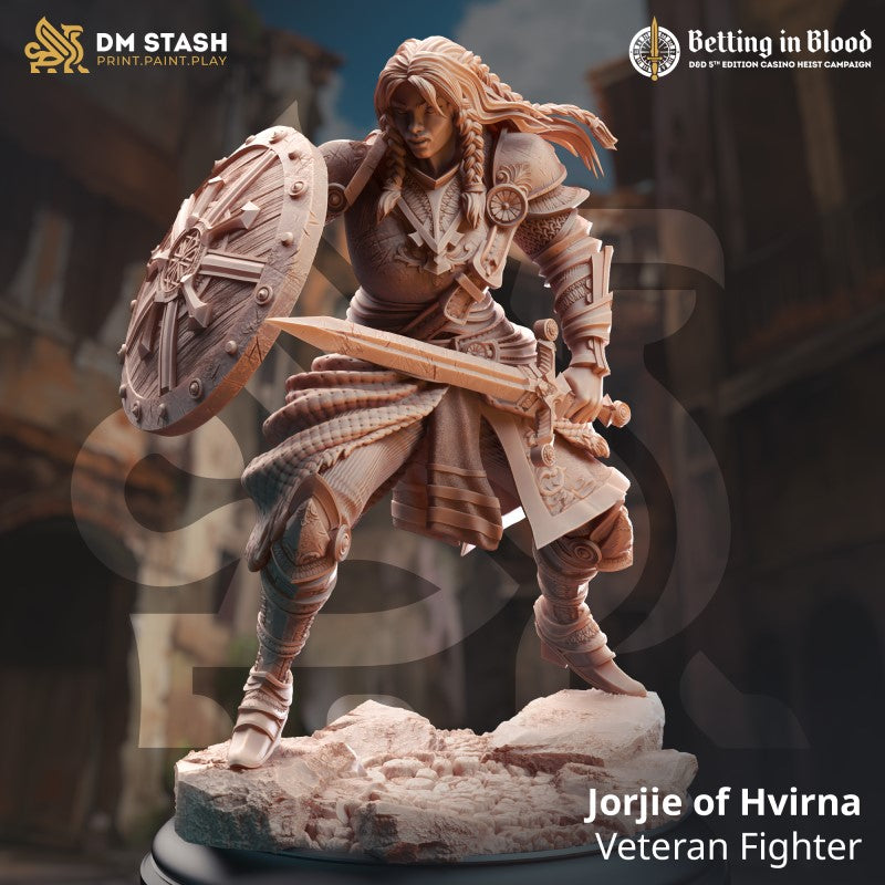 Jorjie of Hvirna - Veteran Fighter