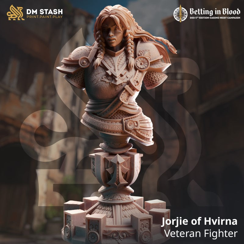 Jorjie of Hvirna - Veteran Fighter - Bust