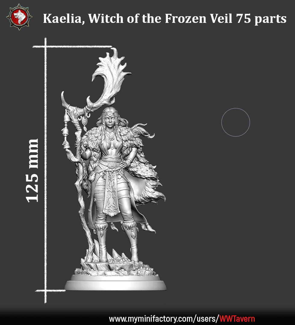 Kaelia - Witch of the Frozen Veil