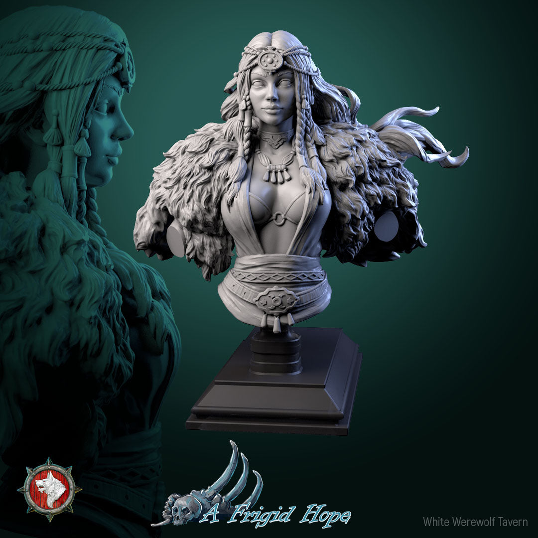 Kaelia - Witch of the Frozen Veil - Bust