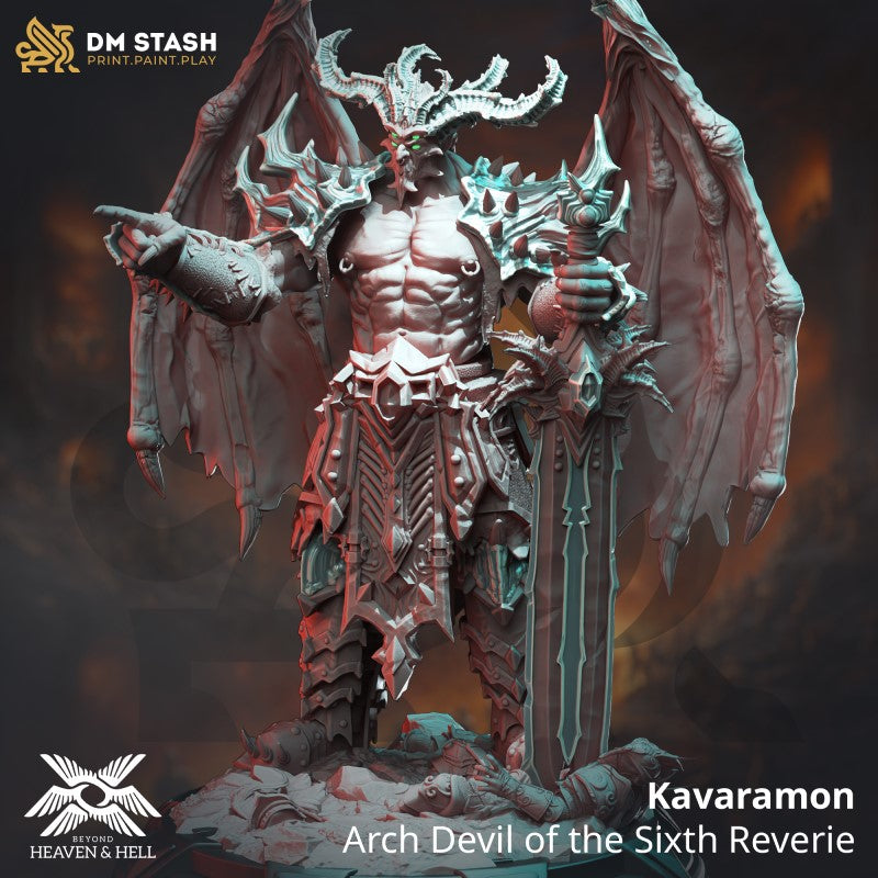 Miniature Kavaramon - Archdevil of the Sixth Reverie by DM Stash