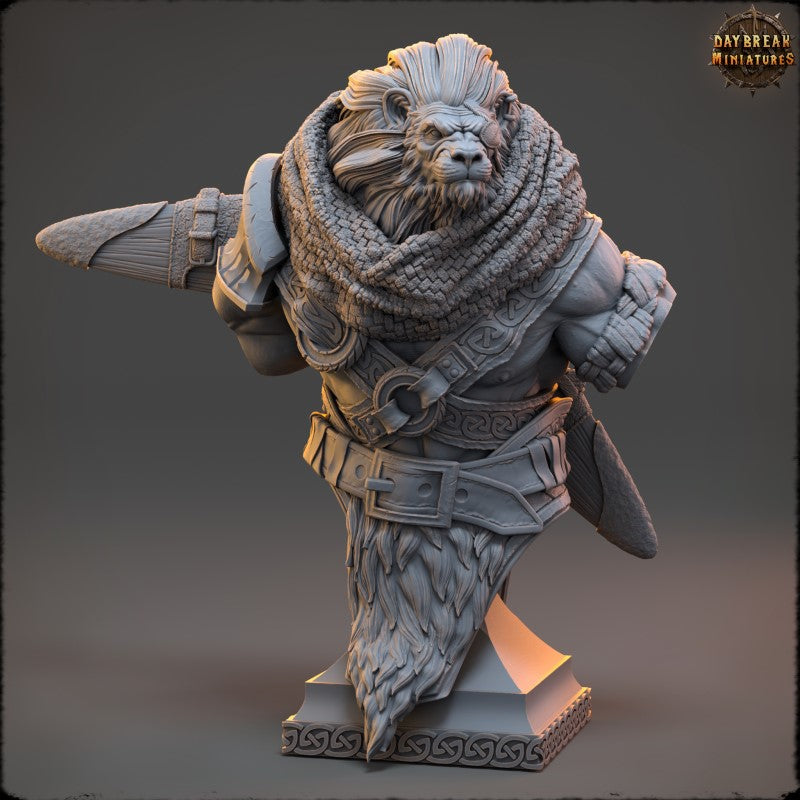 Miniature King Ghostfang Bust by Daybreak Miniatures