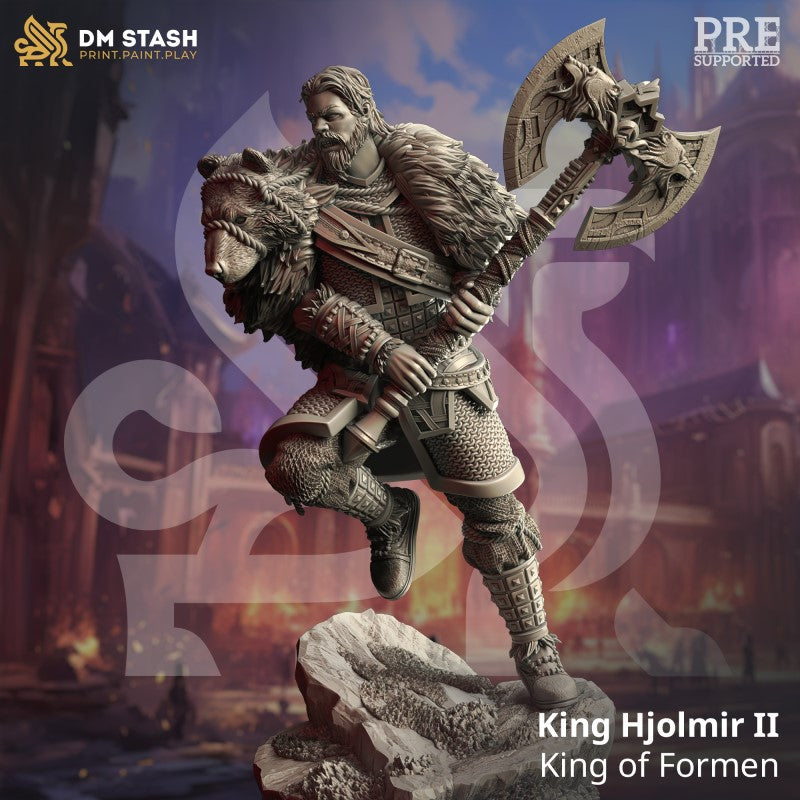 King Hjolmir II - King of Formen