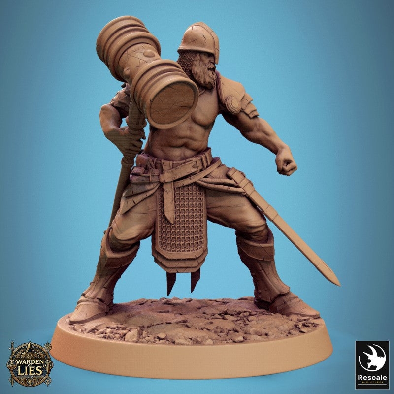 Knight of Valor - Attack Hammer
