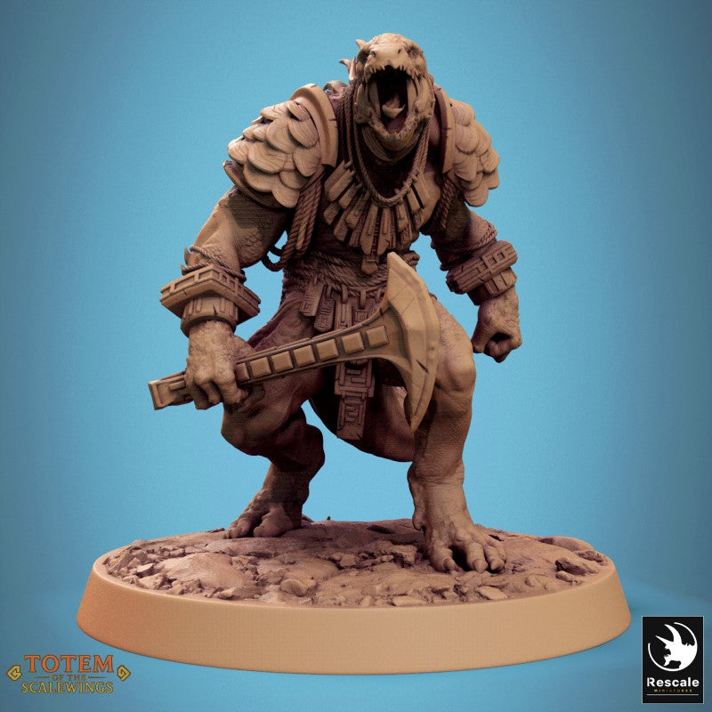 Lizardman Elite Warfang - Ice Axe