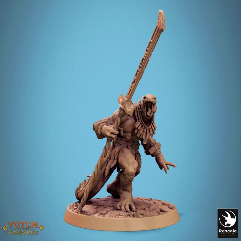 Lizardman Elite Warfang - Spear Wild Walk