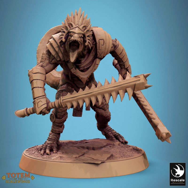 Lizardman Grimscale - Sword Attack