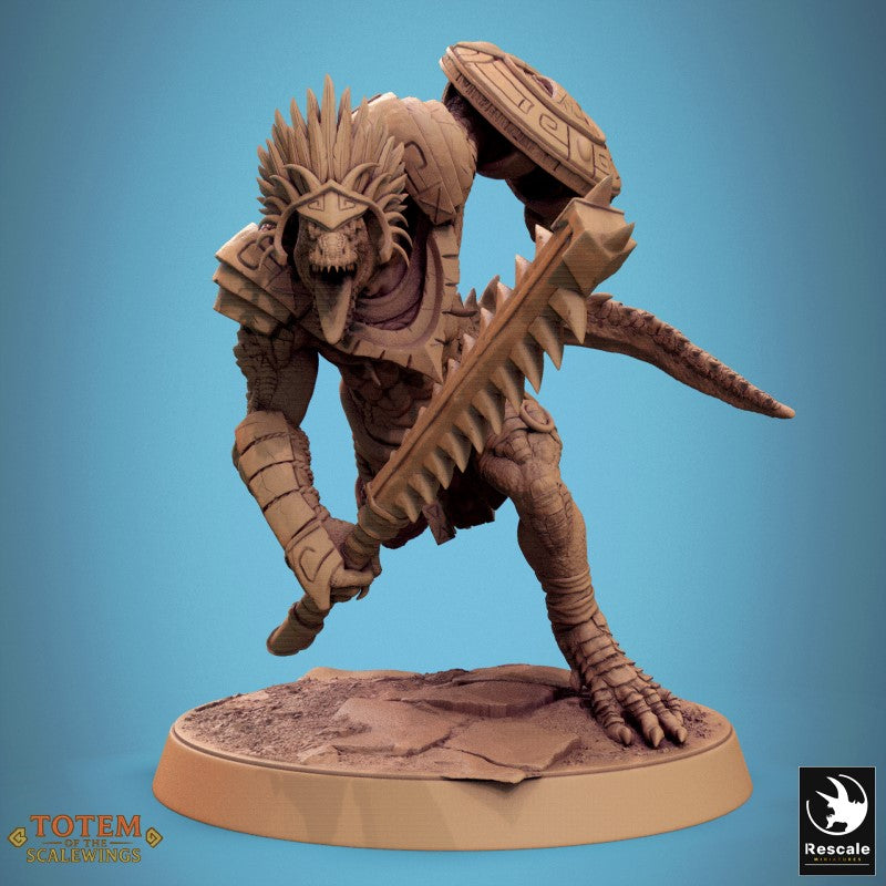 Lizardman Grimscale - Sword Run