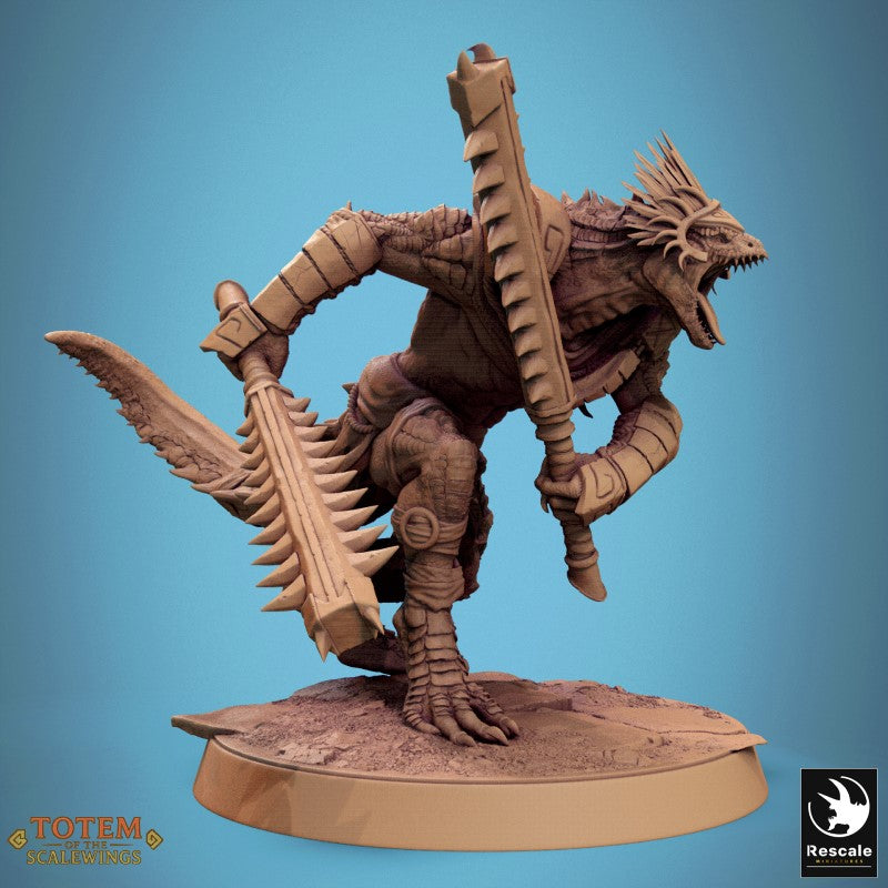 Lizardman Grimscale - Sword Walk