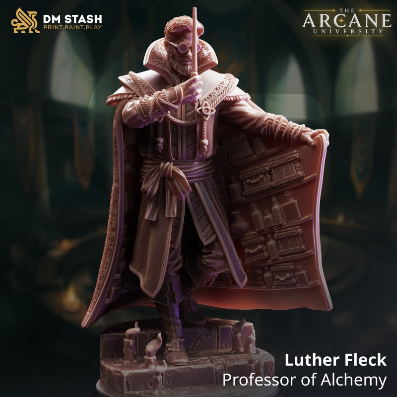 Luther Fleck - Professor of Alchemy